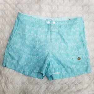 El Tuggle Flip Flop Swim Short light blue size 30 quick dry beach shorts pockets